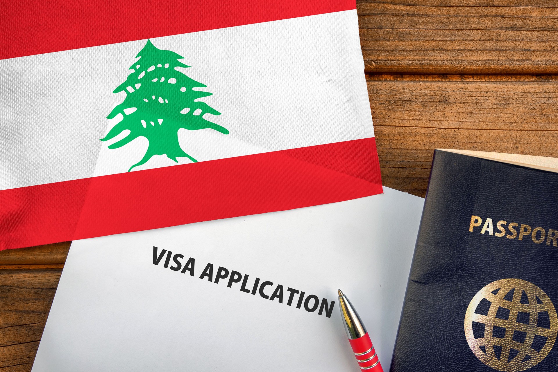 Lebanon  Visa application form